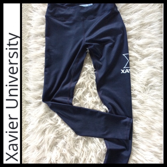 NWOT Xavier Musketeers Yoga Leggings - Picture 5 of 6
